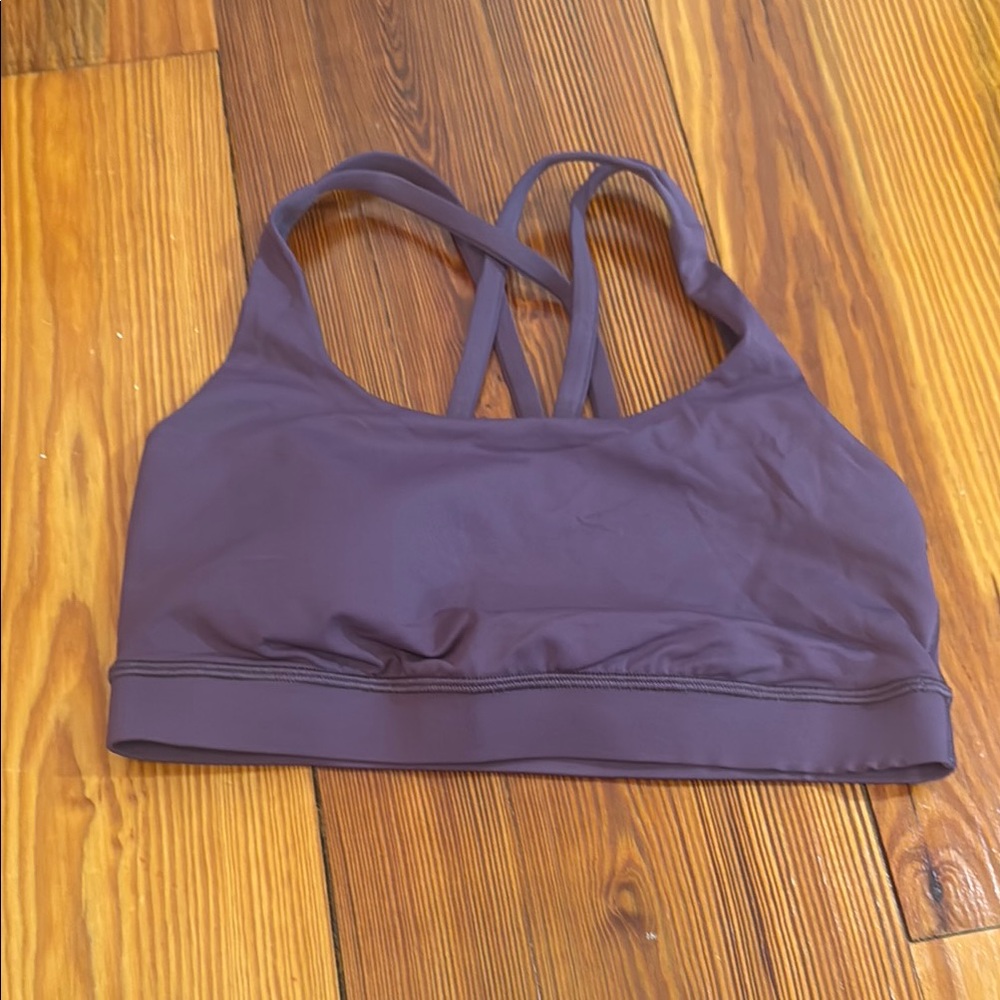 Lululemon Athletica Purple Strappy Sports Bra